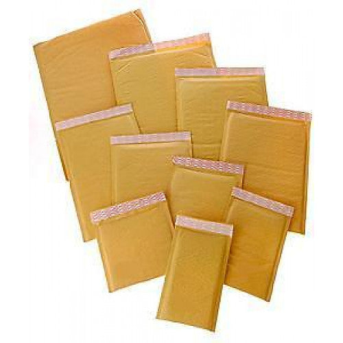 110 X 165 MM GOLD PADDED BUBBLE ENVELOPES BAGS POSTAL WRAP - SIZE SS1 EP1 A/000