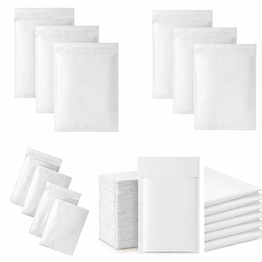 110 X 165 MM White PADDED BUBBLE ENVELOPES BAGS POSTAL WRAP - SIZE 1 SS1 EP1 A/000